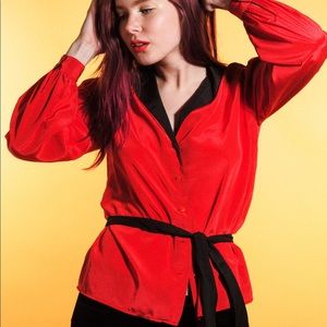 Betty Hanson Long Sleeve Button-Up